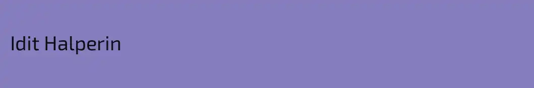 Idit Halperin